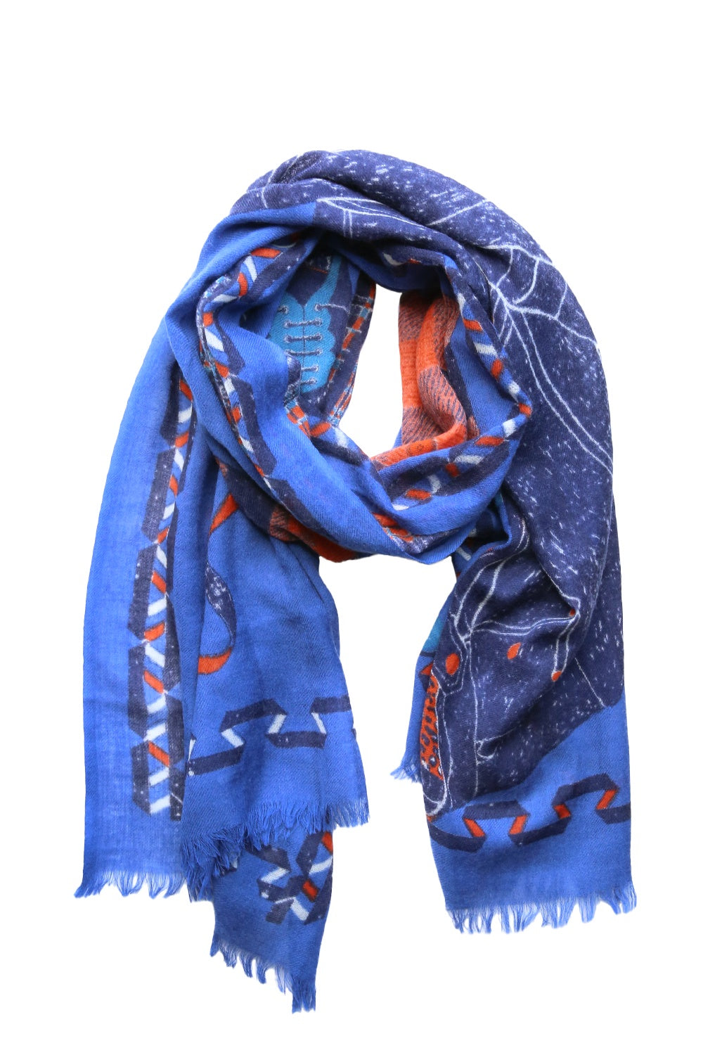 Inoui Editions Etole Perfecto Scarf Duck Blue