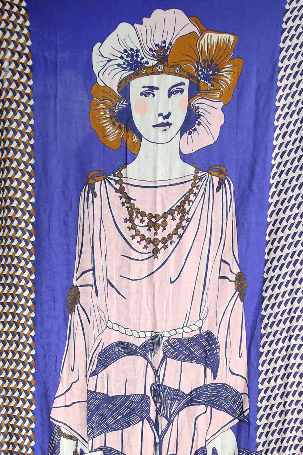 Inouitoosh Etole Vestale Bleu Scarf