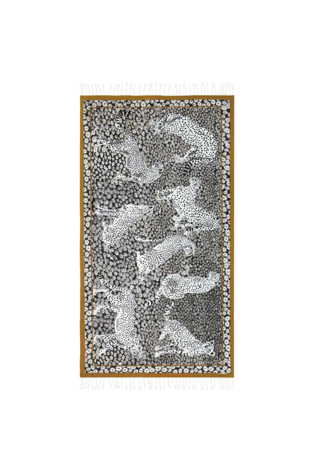 INOUI EDITIONS PAMPA THIN TOWEL WHITE