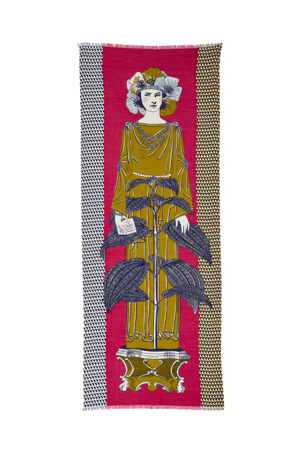 INOUI EDITIONS VESTALE SCARF PINK
