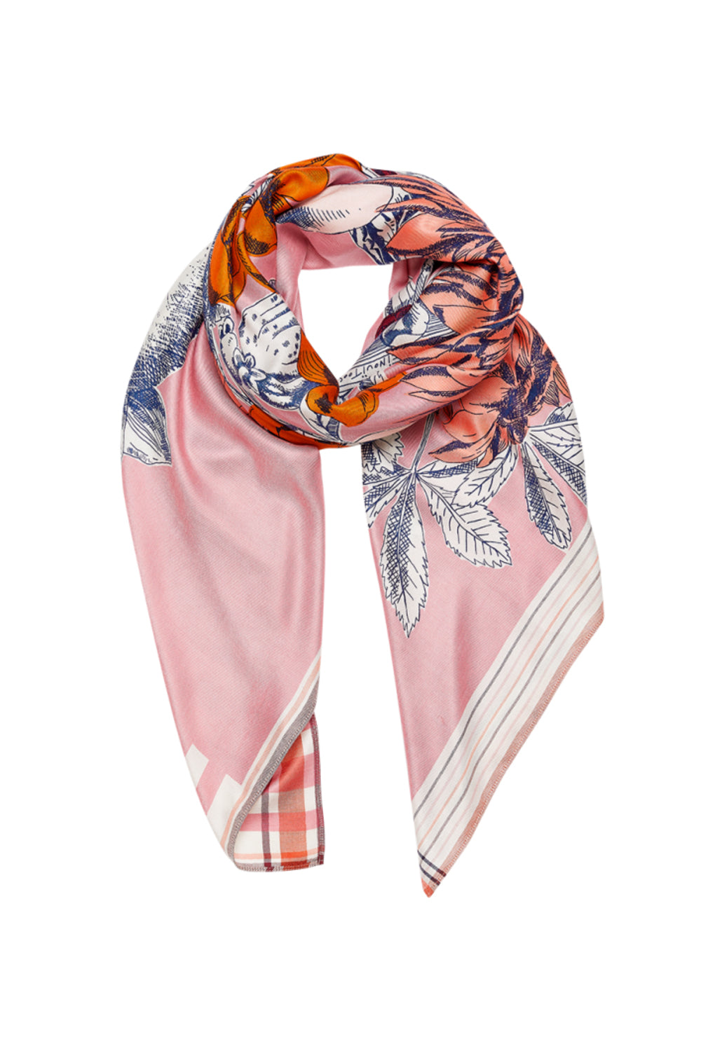 Inoui Editions Old Pink Abelard Scarf