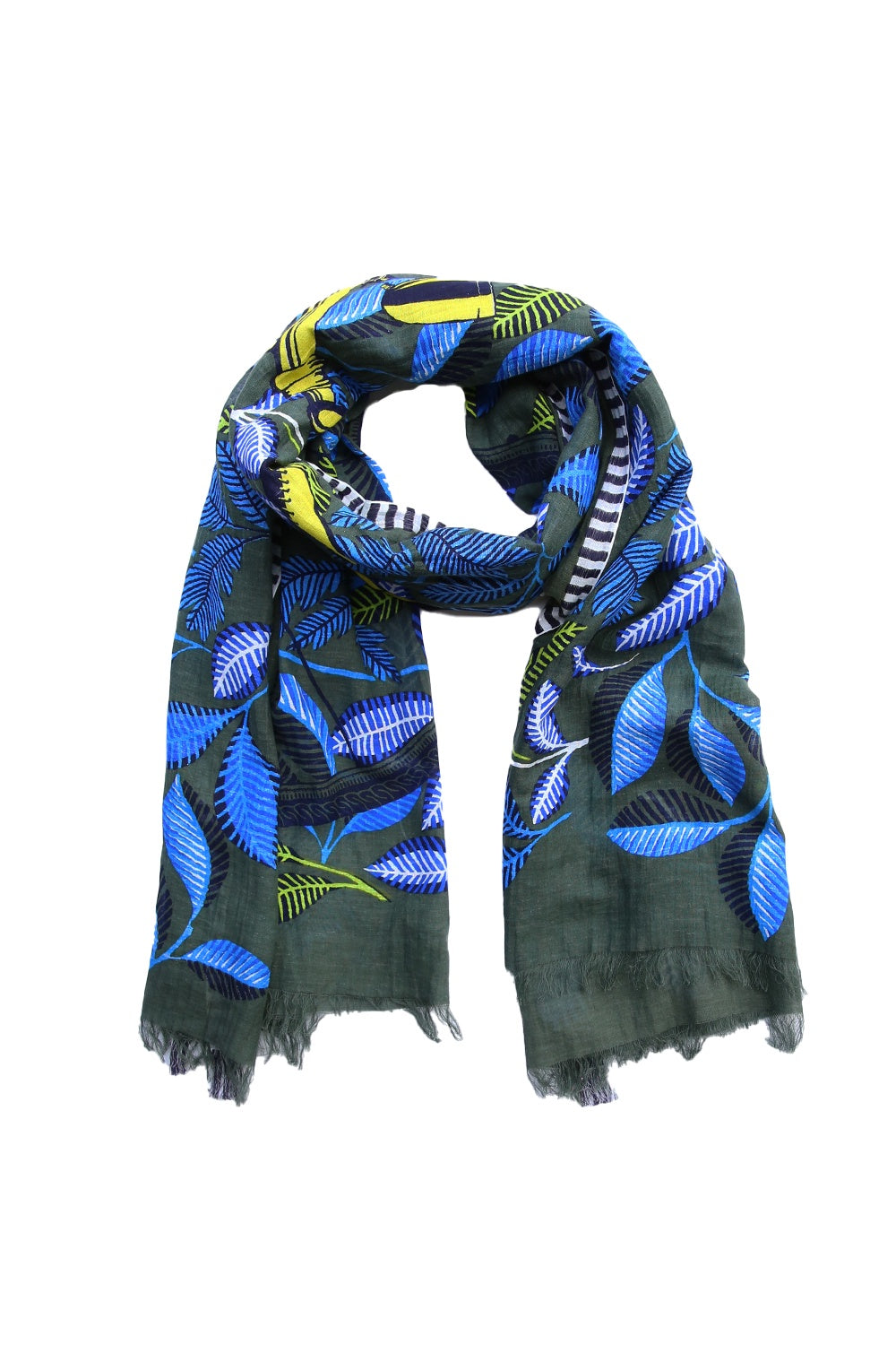 Inoui Editions Mr Hulot Khaki Scarf