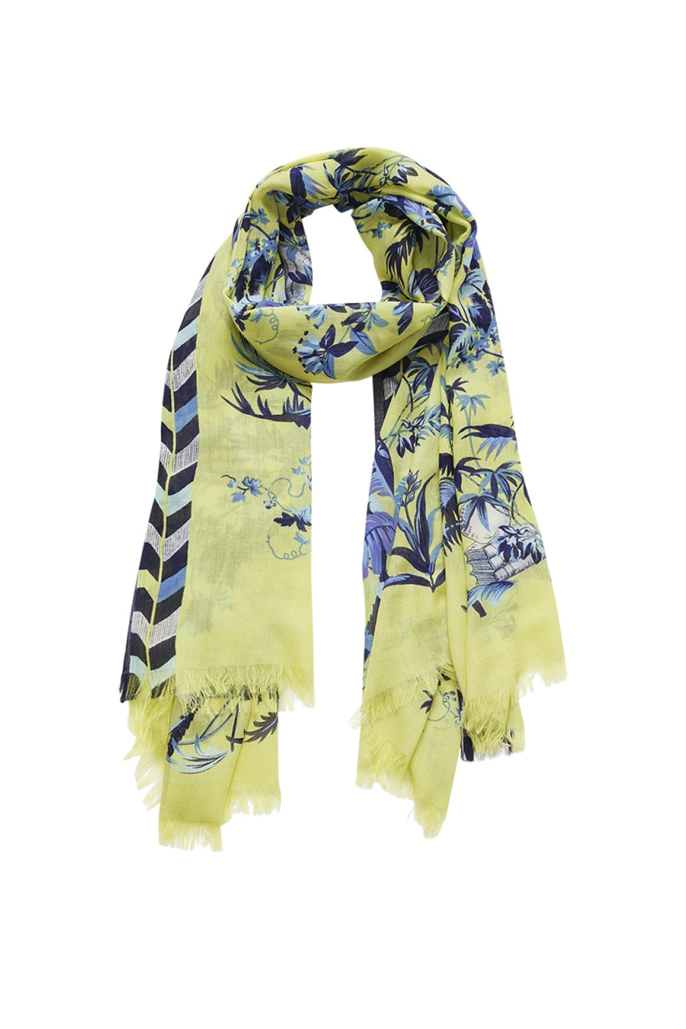 Inoui Editions Latino Scarf Lime Green
