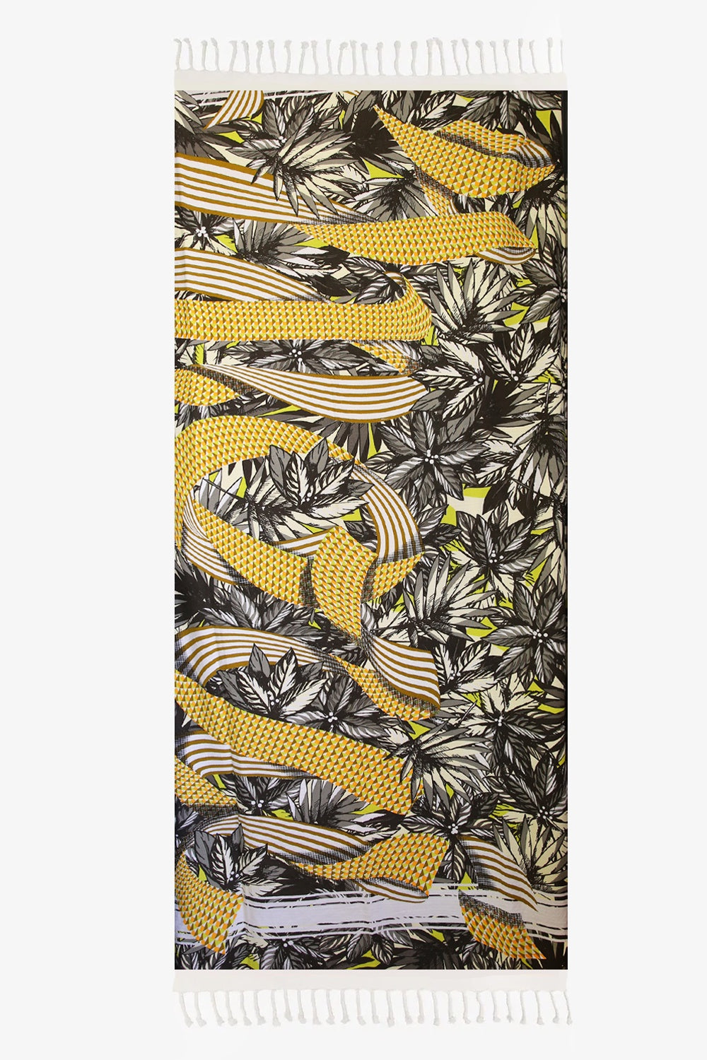 INOUI EDITIONS FOUTA MUSE TOWEL YELLOW