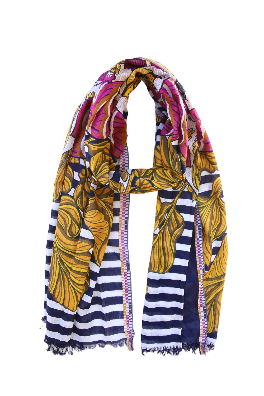 INOUI EDITIONS NAVY THELMA & LOUISE SCARF