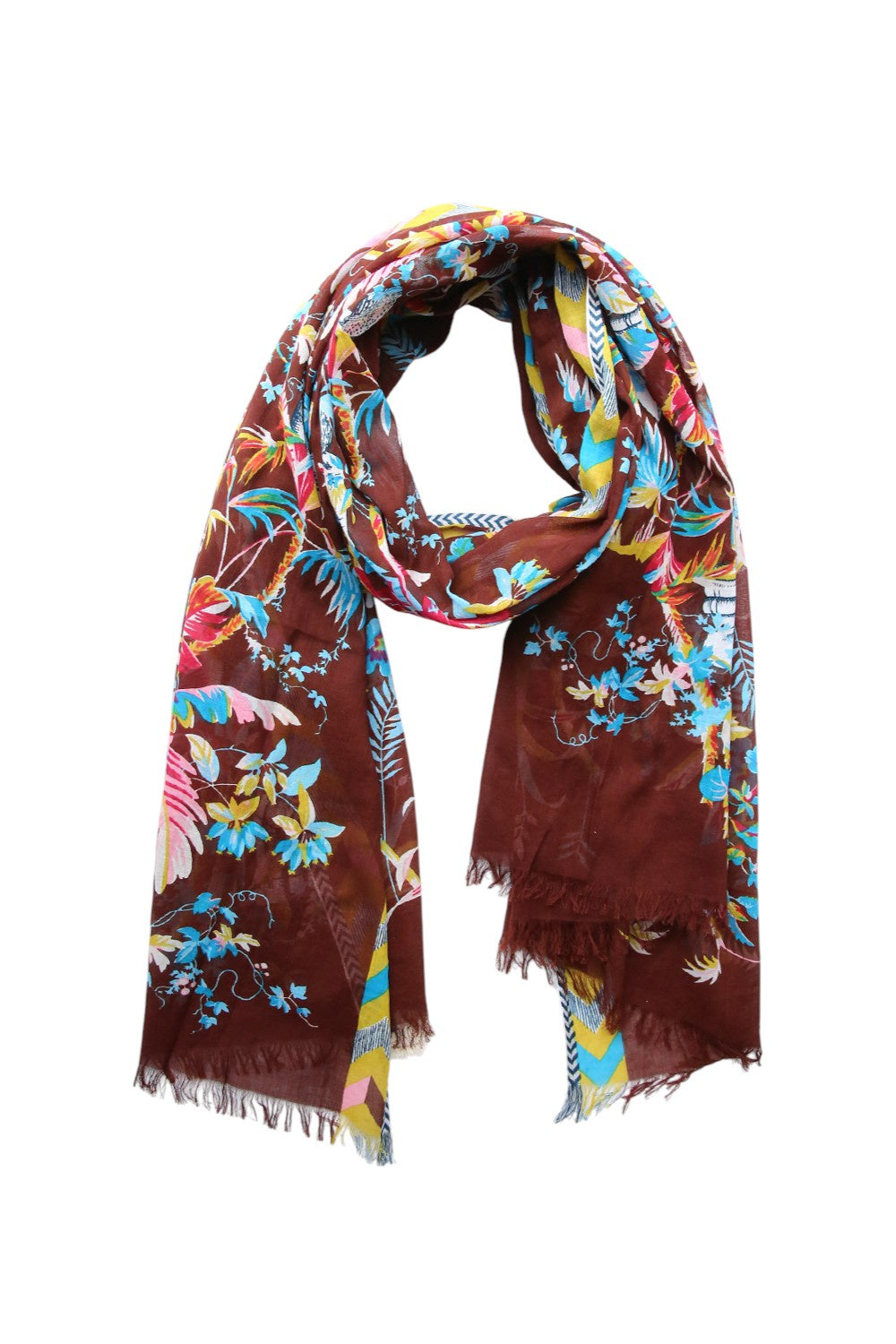 Inoui Editions Quartier Latin Marron Scarf