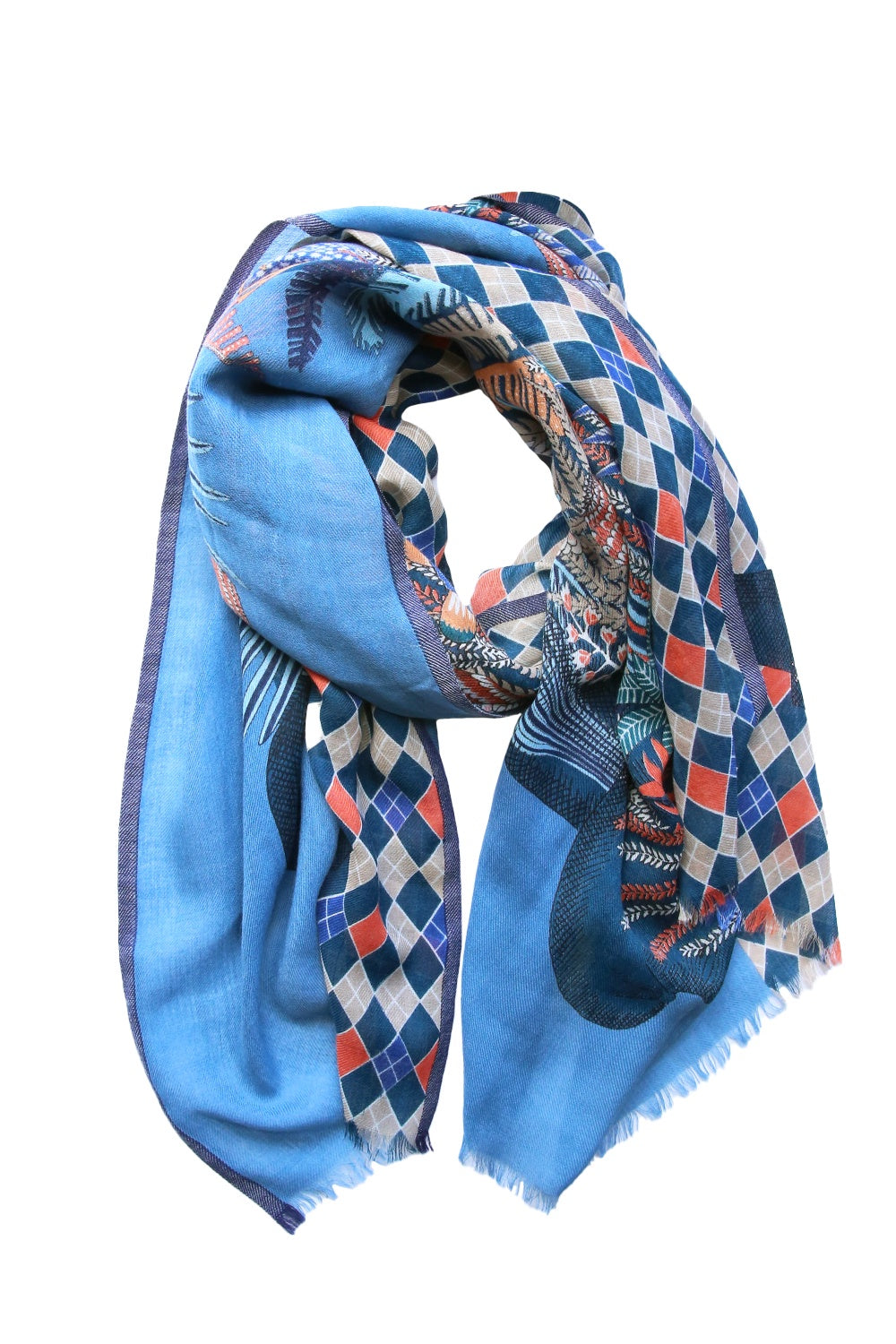 Inoui Editions Savage Blue Scarf