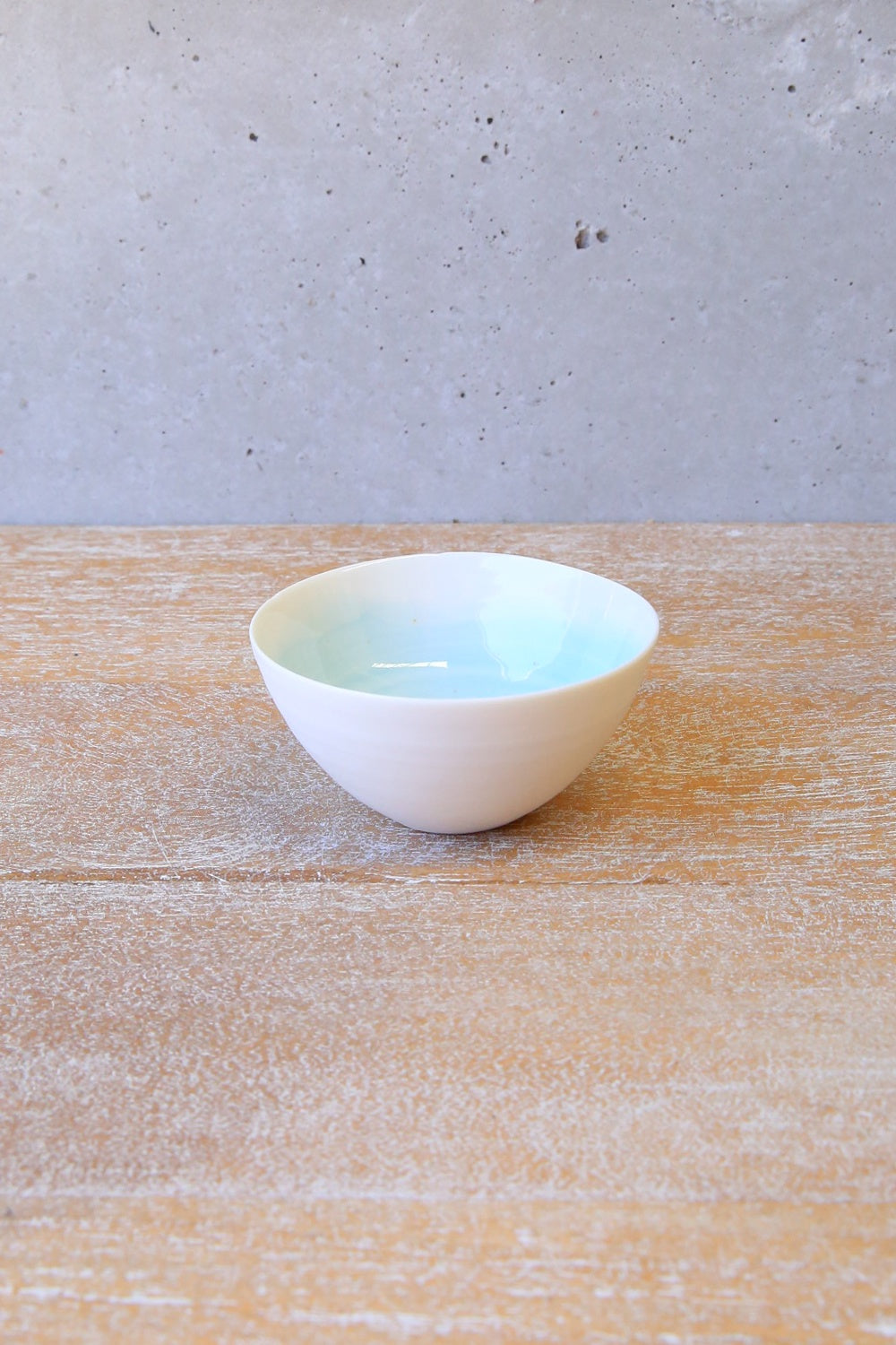 Italian Porcelain Condiment Serving Bowl Blue