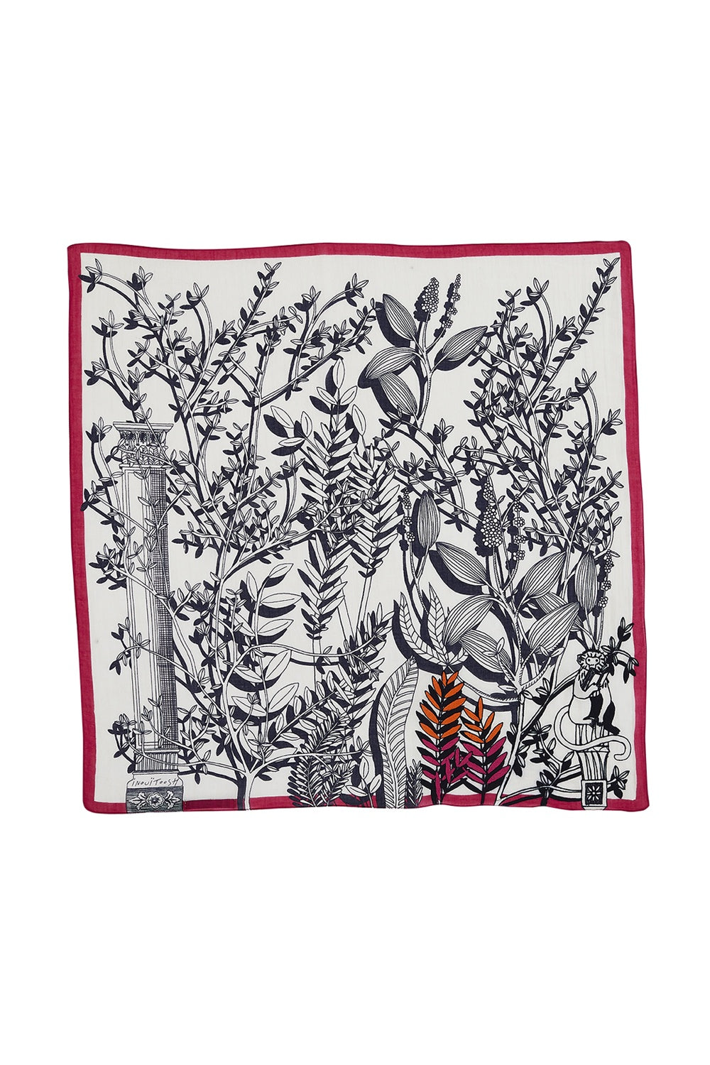Inoui Editions Etole Kent White Scarf
