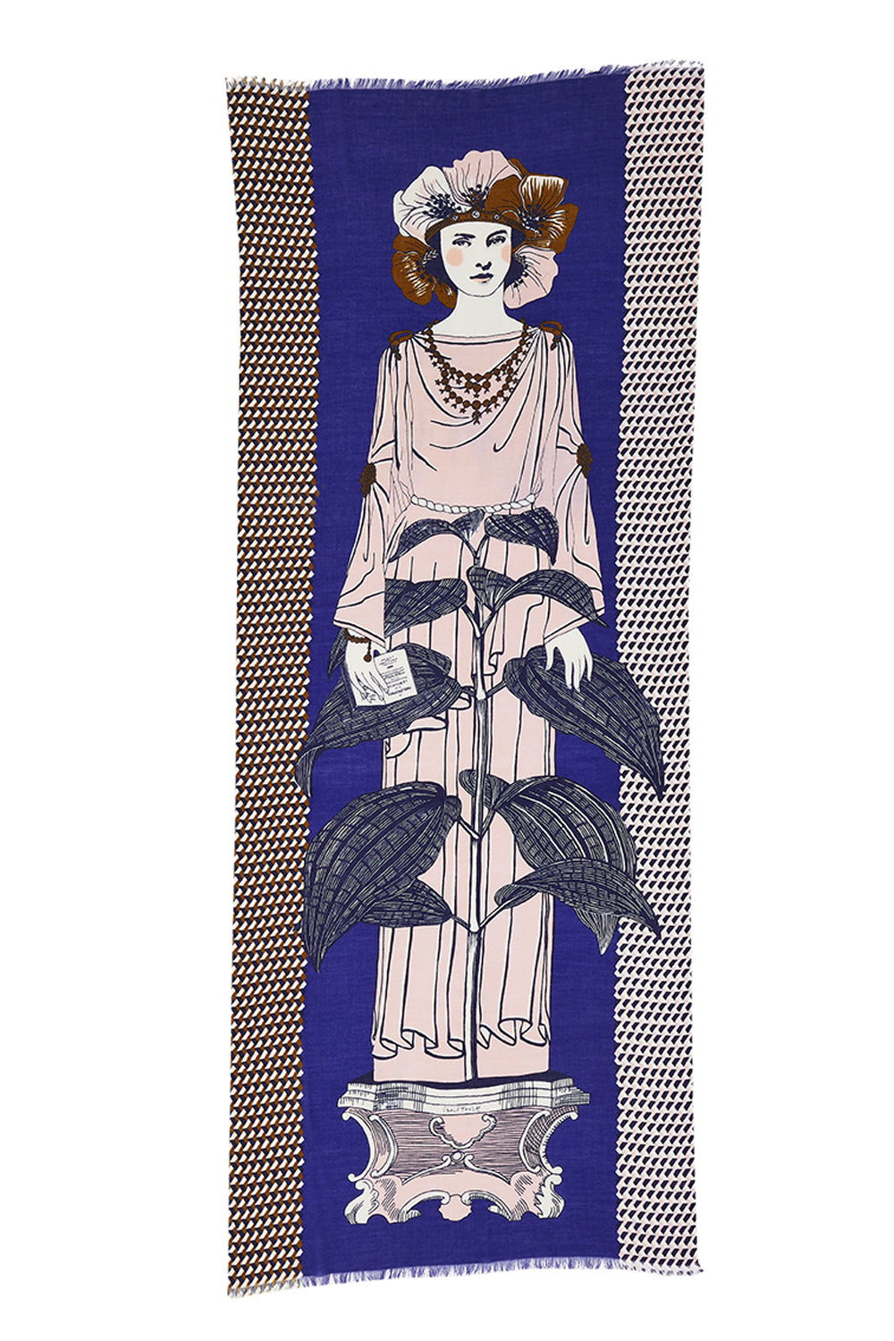 Inoui Editions Etole Vestale Bleu Scarf