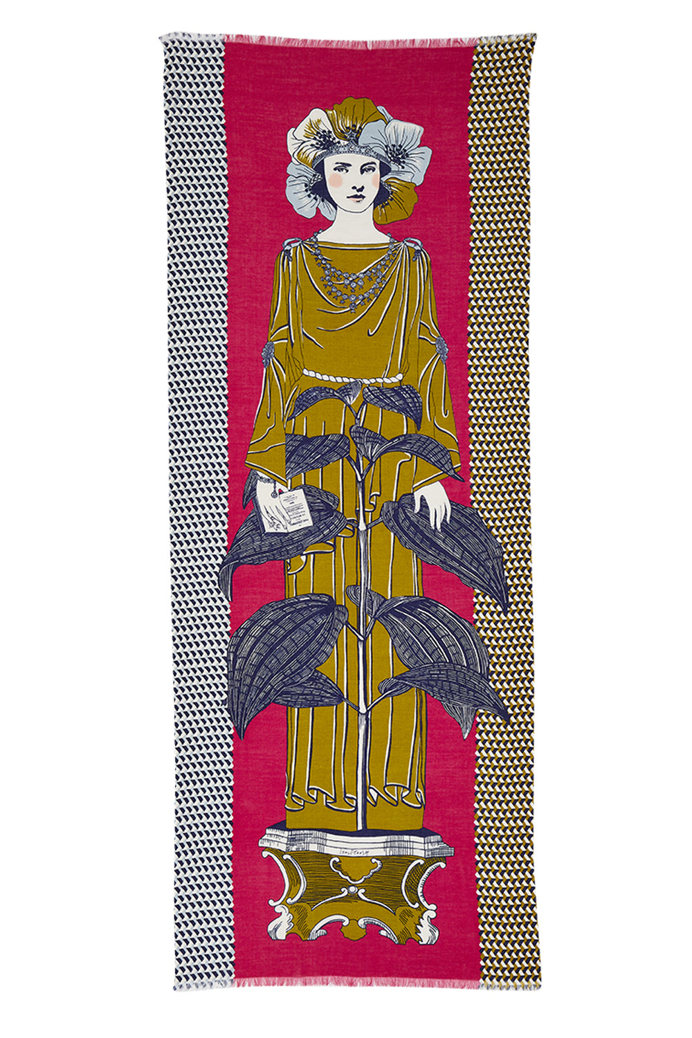 INOUI EDITIONS VESTALE SCARF PINK