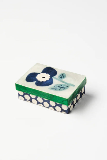 Jones &amp; Co Paradis Blue Rec Box