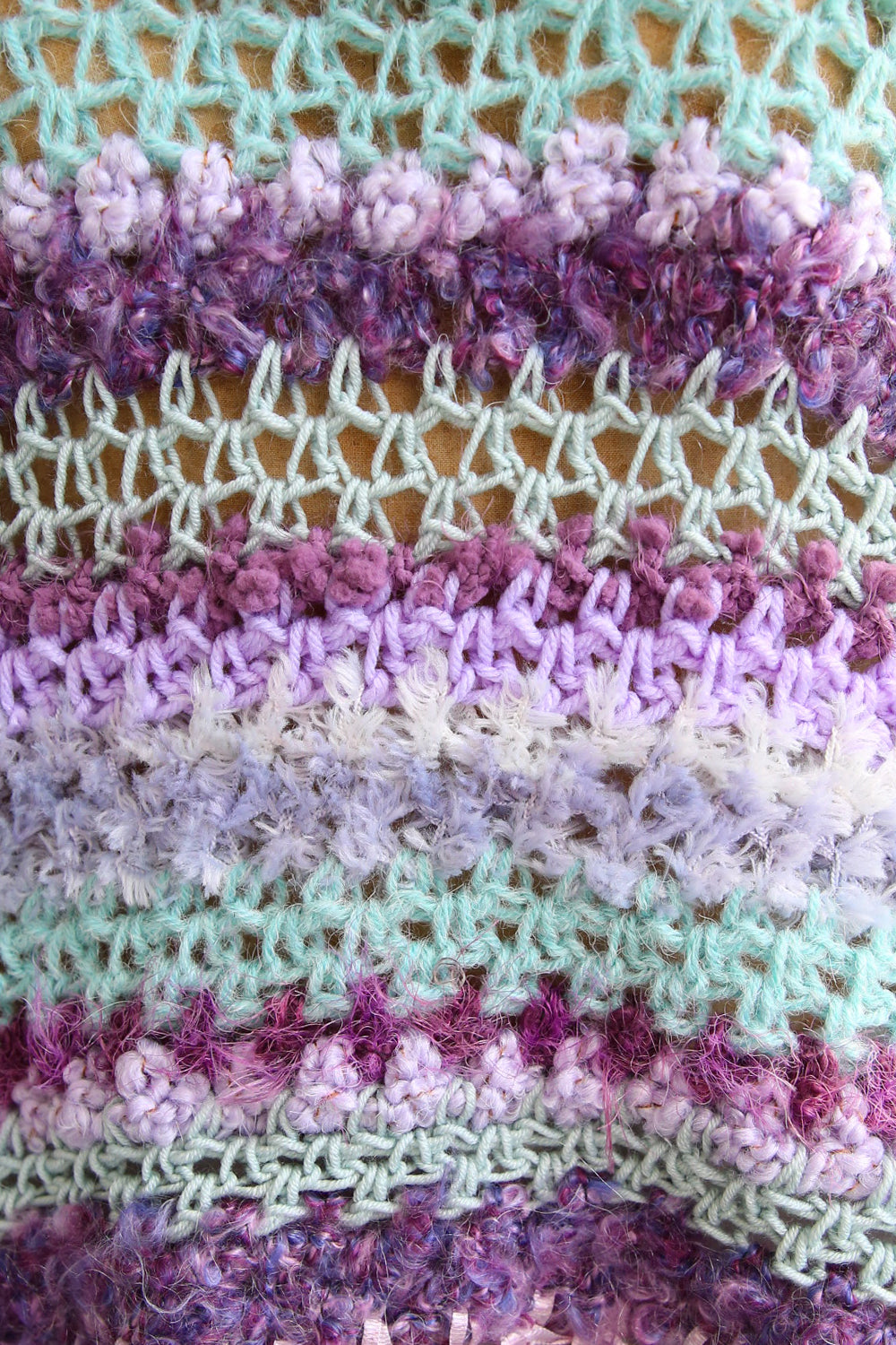 JENNIFREE DESIGNS KNIT JUMPER LAVENDER FIELDS MEDIUM