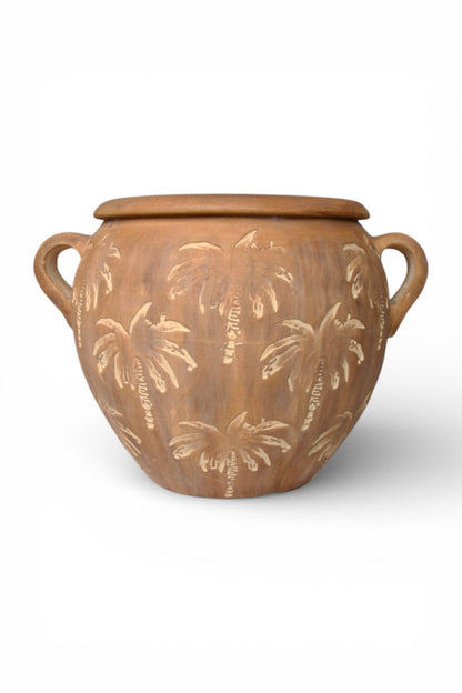 JONES &amp; CO BERMUDA PALM POT SMALL