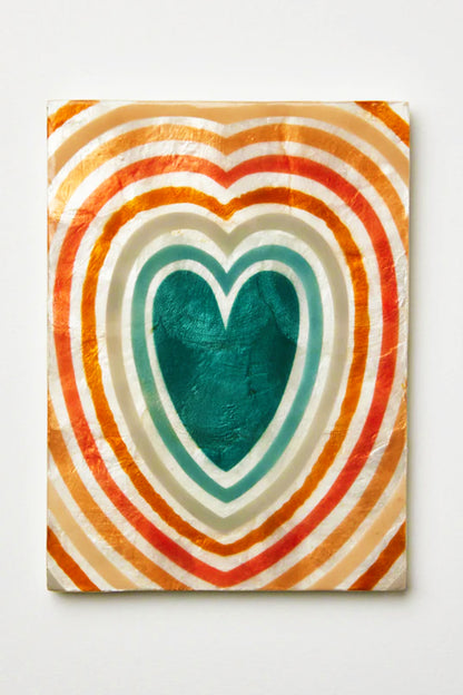 JONES &amp; CO GOLDEN HEART TILE