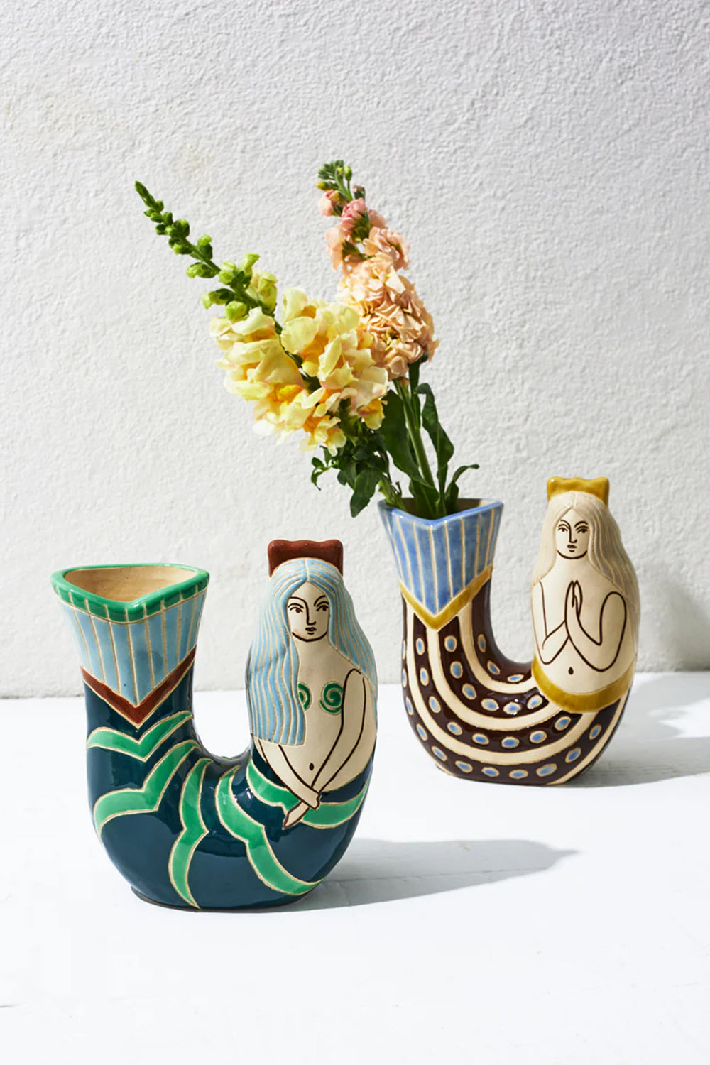Jones &amp; Co Siren Pray Vase