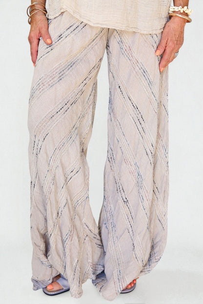 LA BOTTEGA DI BRUNELLA PANTALONE SIMONE RIGA MARE NATURALE