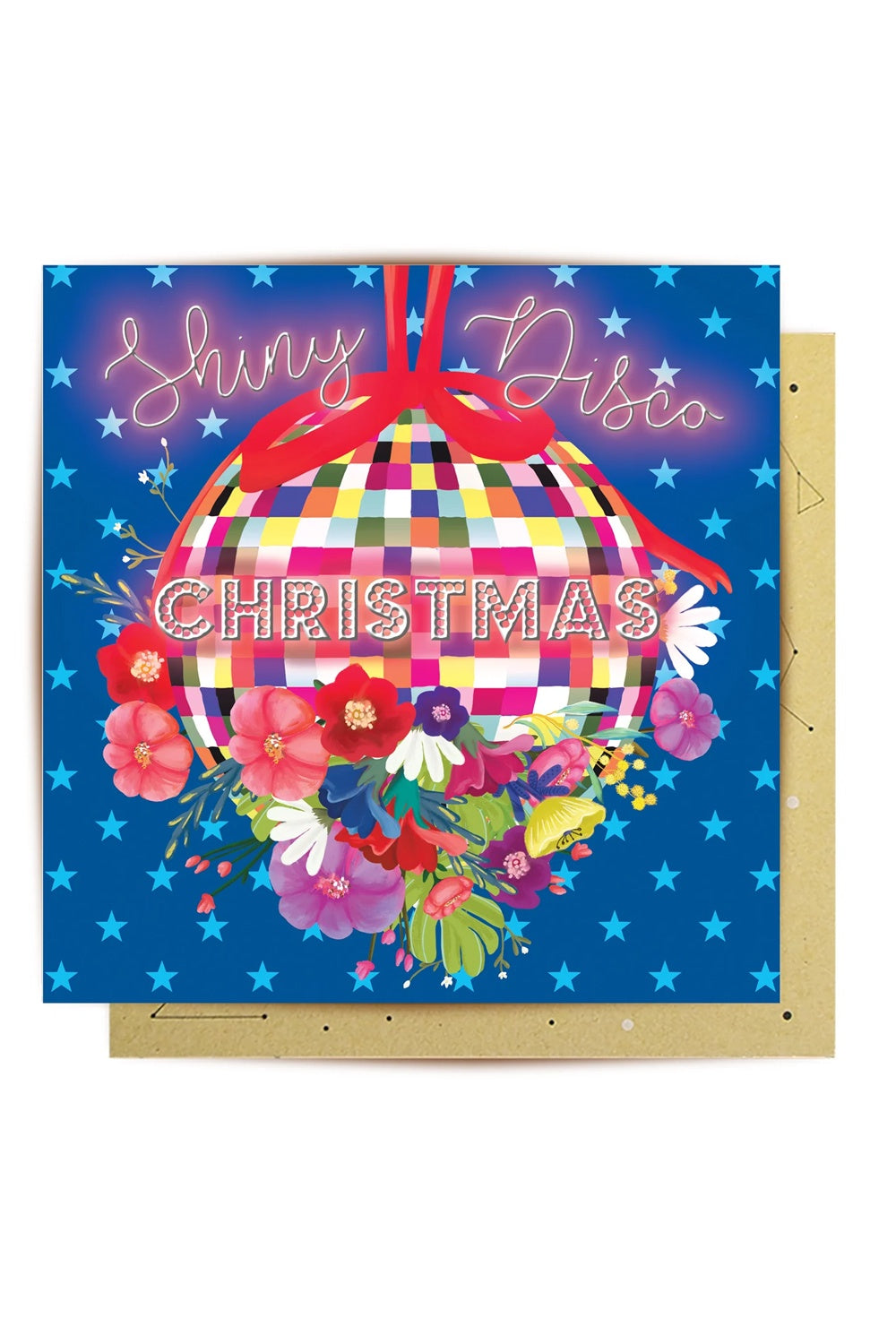 La La Land Greeting Card Disco Christmas