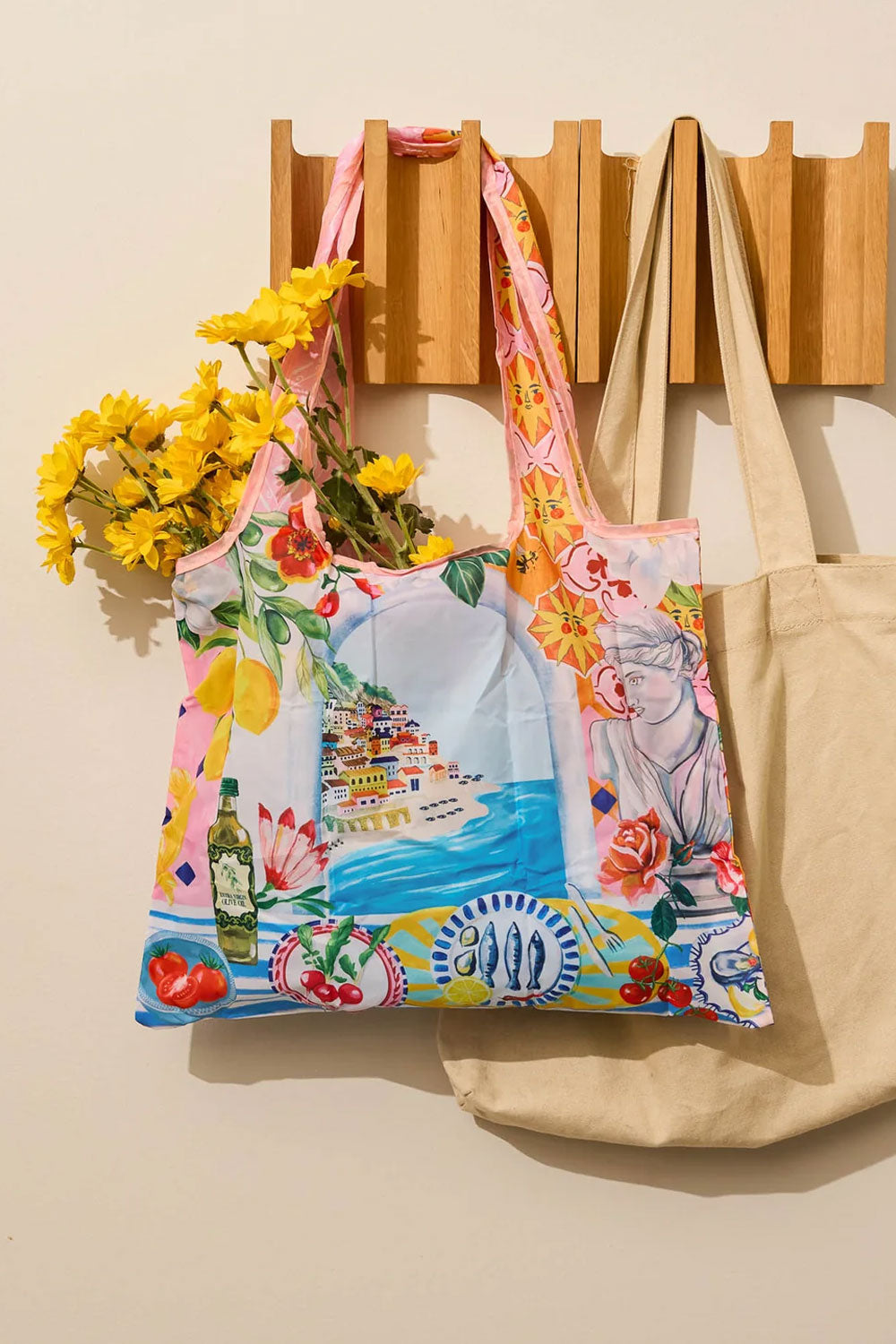 LA LA LAND FOLDABLE SHOPPER BAG ITALIAN SUMMER