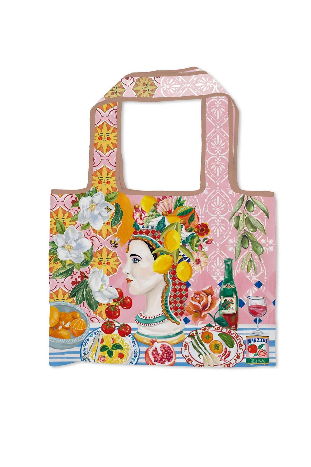 LA LA LAND FOLDABLE SHOPPER BAG ITALIAN SUMMER