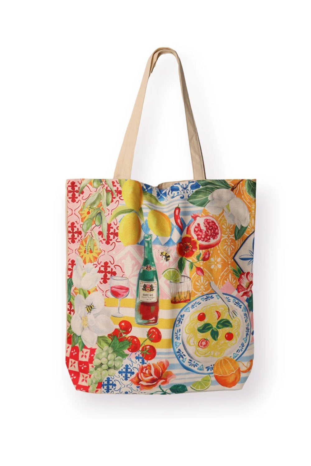 LA LA LAND SHOPPING TOTE ITALIAN SUMMER