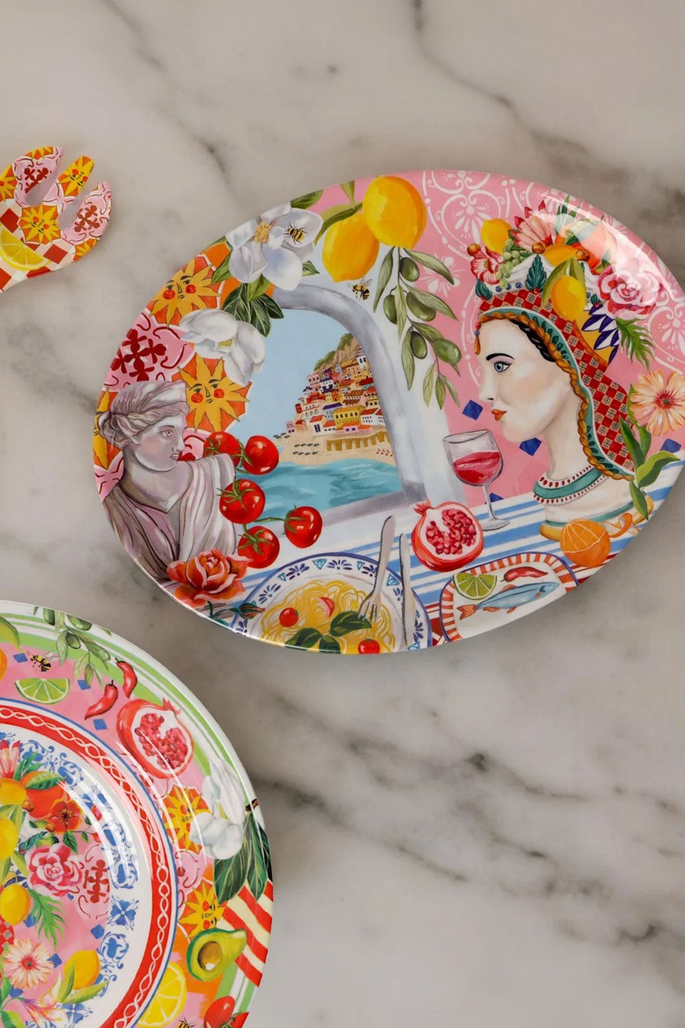 LA LA LAND OVAL DISH ITALIAN SUMMER