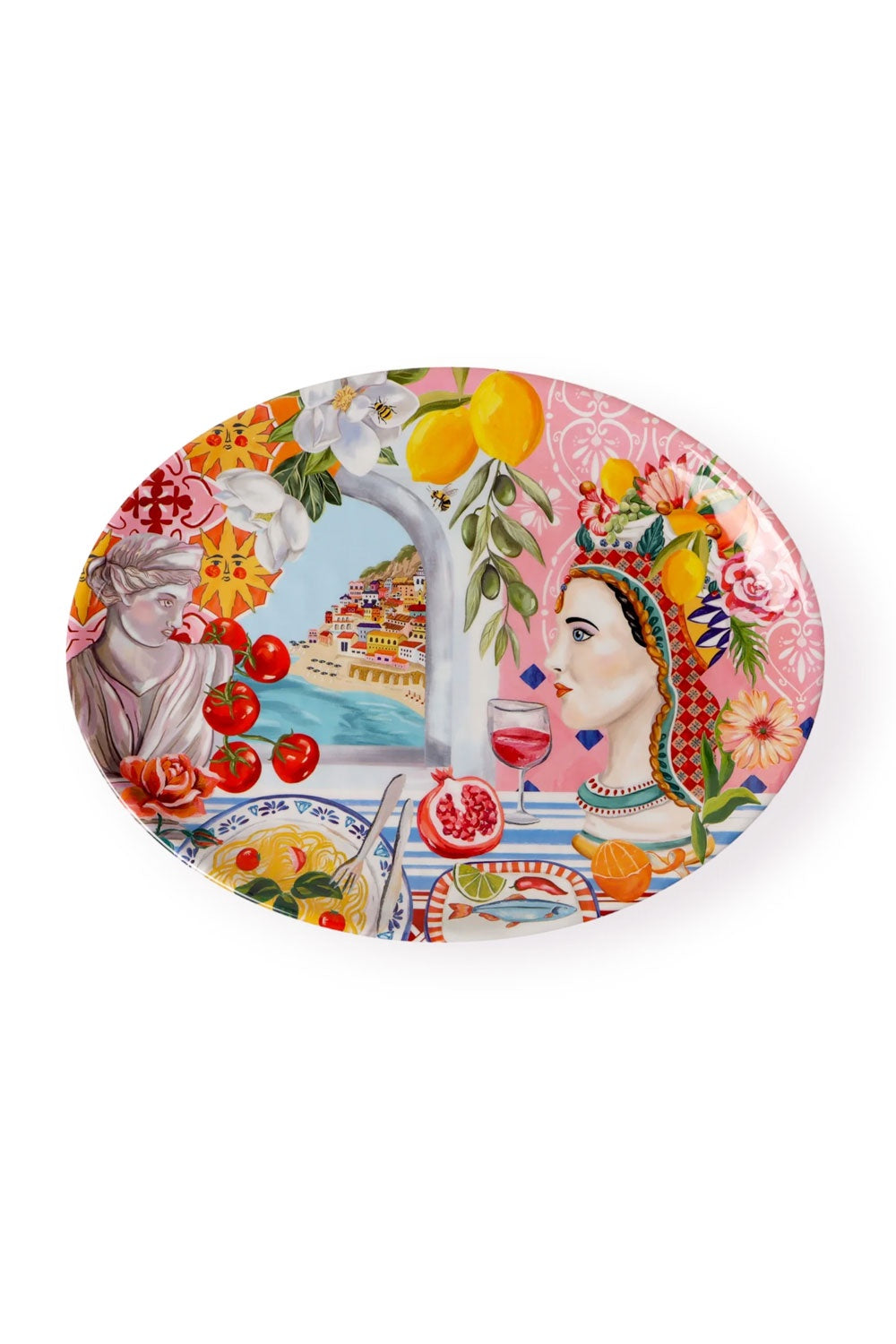 LA LA LAND OVAL DISH ITALIAN SUMMER