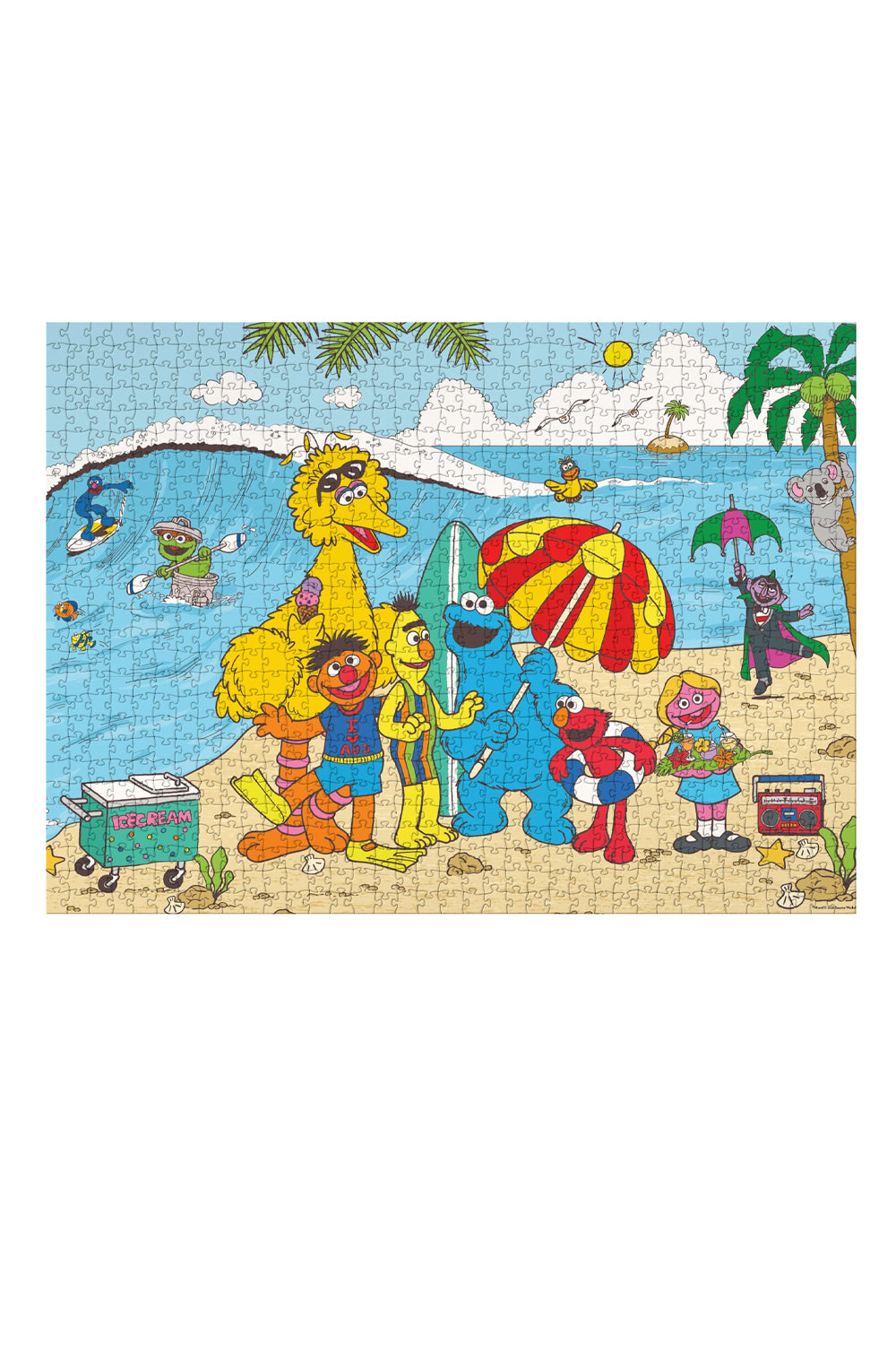 LA LA LAND PUZZLE 1000 SESAME STREET DOWNUNDER