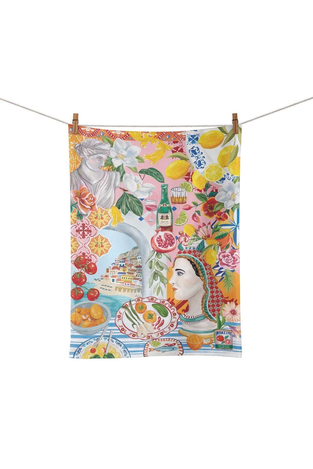 LA LA LAND TEA TOWEL ITALIAN SUMMER