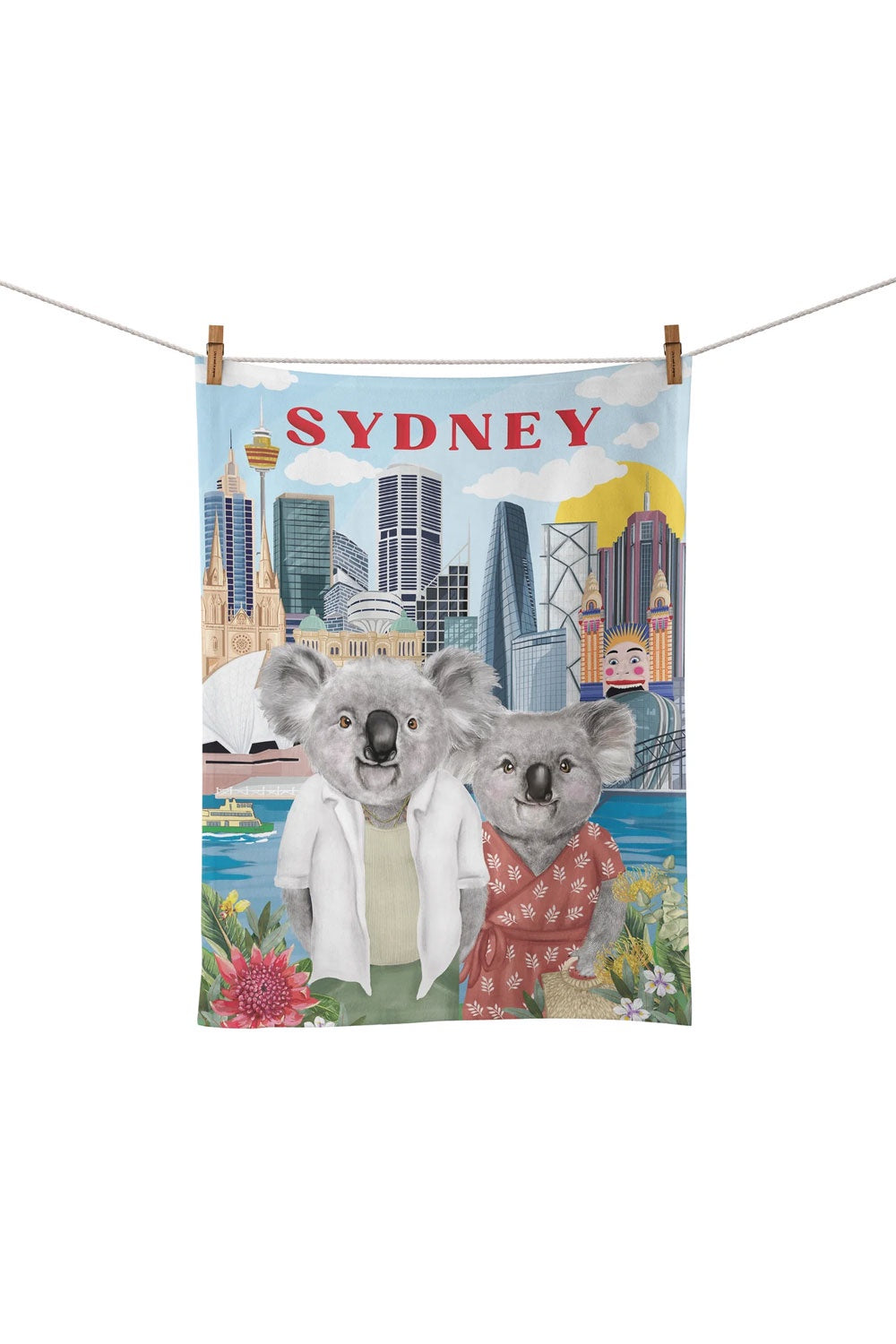 LA LA LAND TEA TOWEL HAPPY DAYS SYDNEY