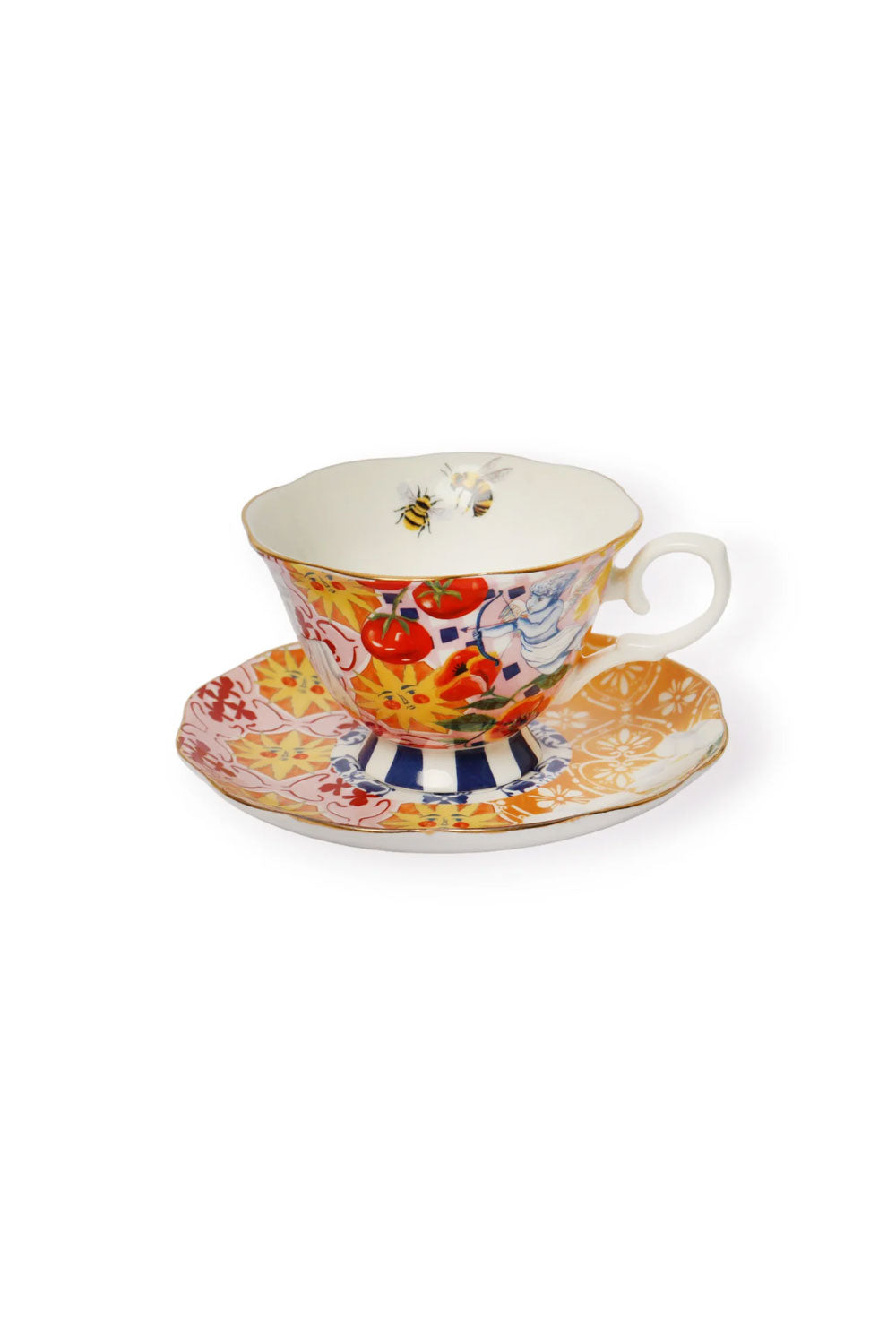 LA LA LAND TEA CUP &amp; SAUCER ITALIAN SUMMER