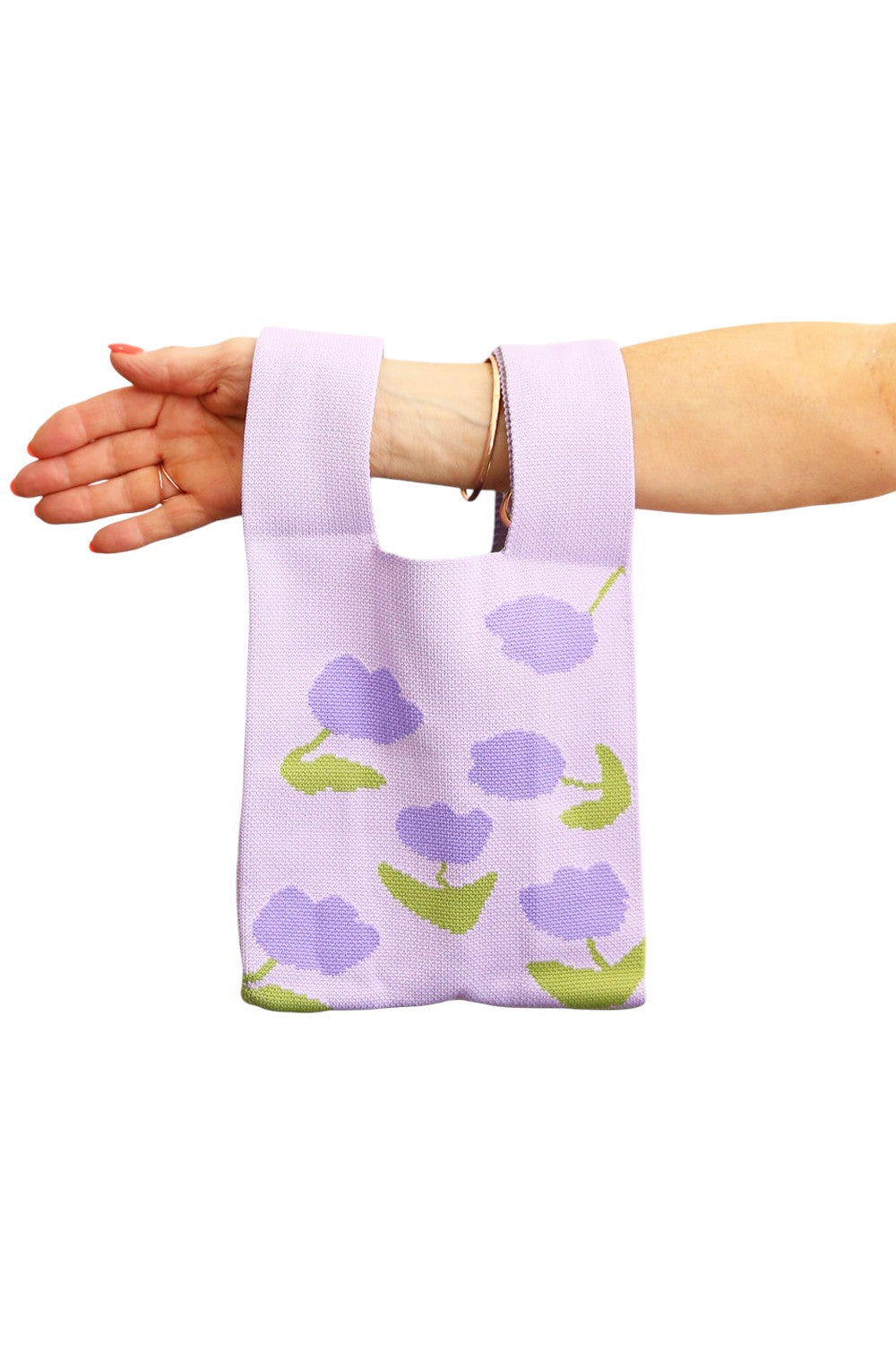 LE SAC BAG LAVENDER FLOWERS