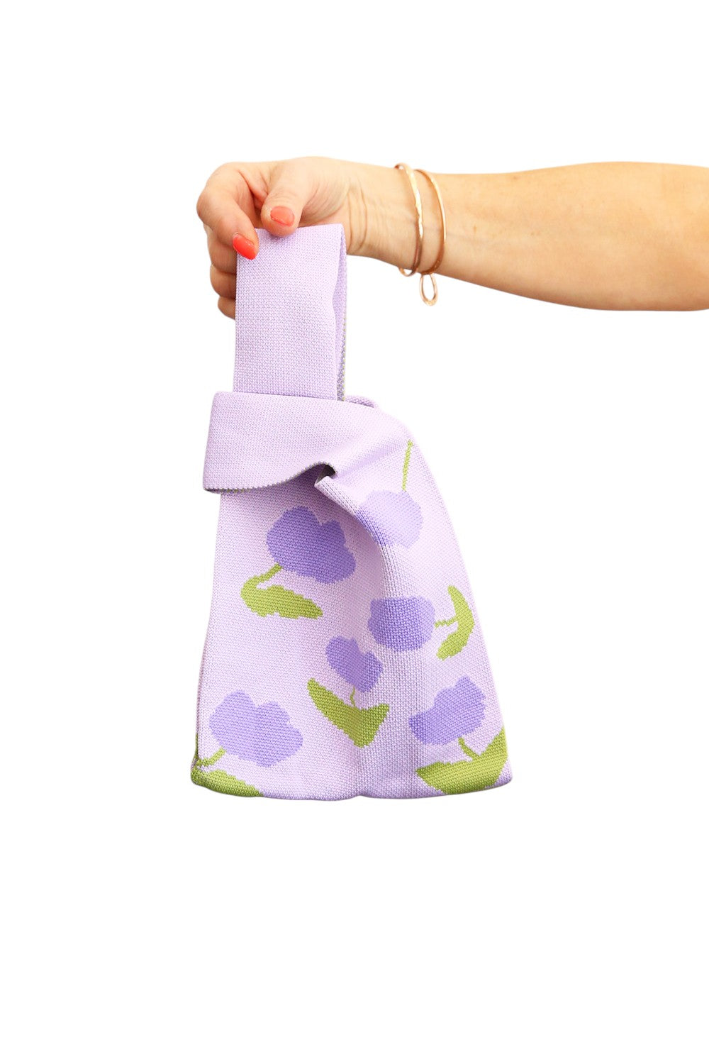 LE SAC BAG LAVENDER FLOWERS