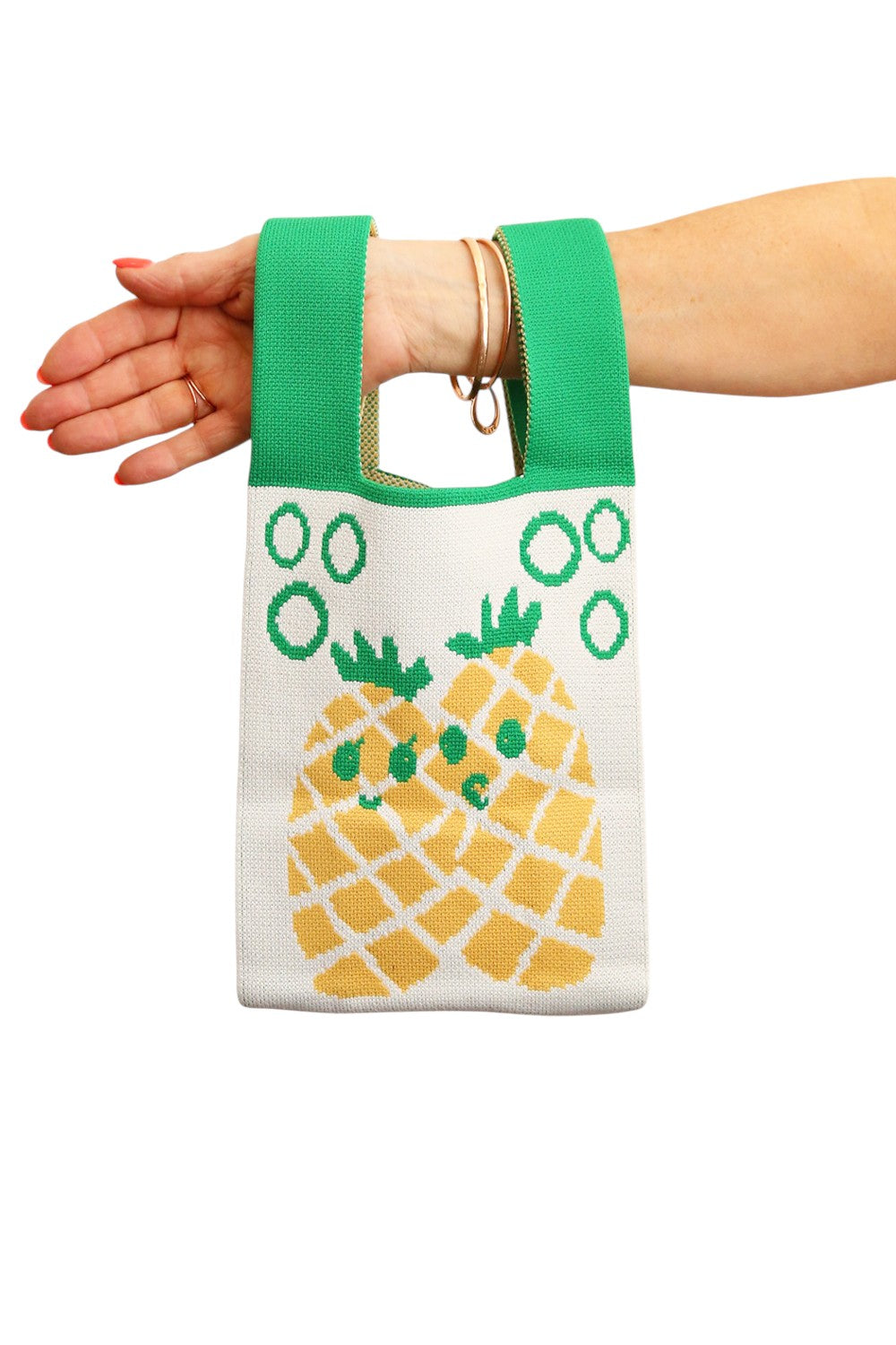 LE SAC BAG YELLOW PINEAPPLES