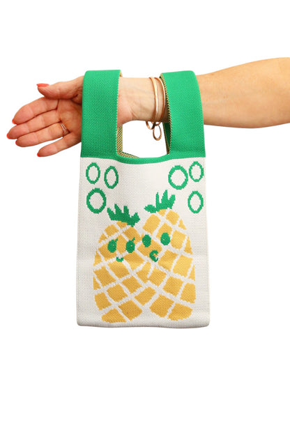 LE SAC BAG YELLOW PINEAPPLES