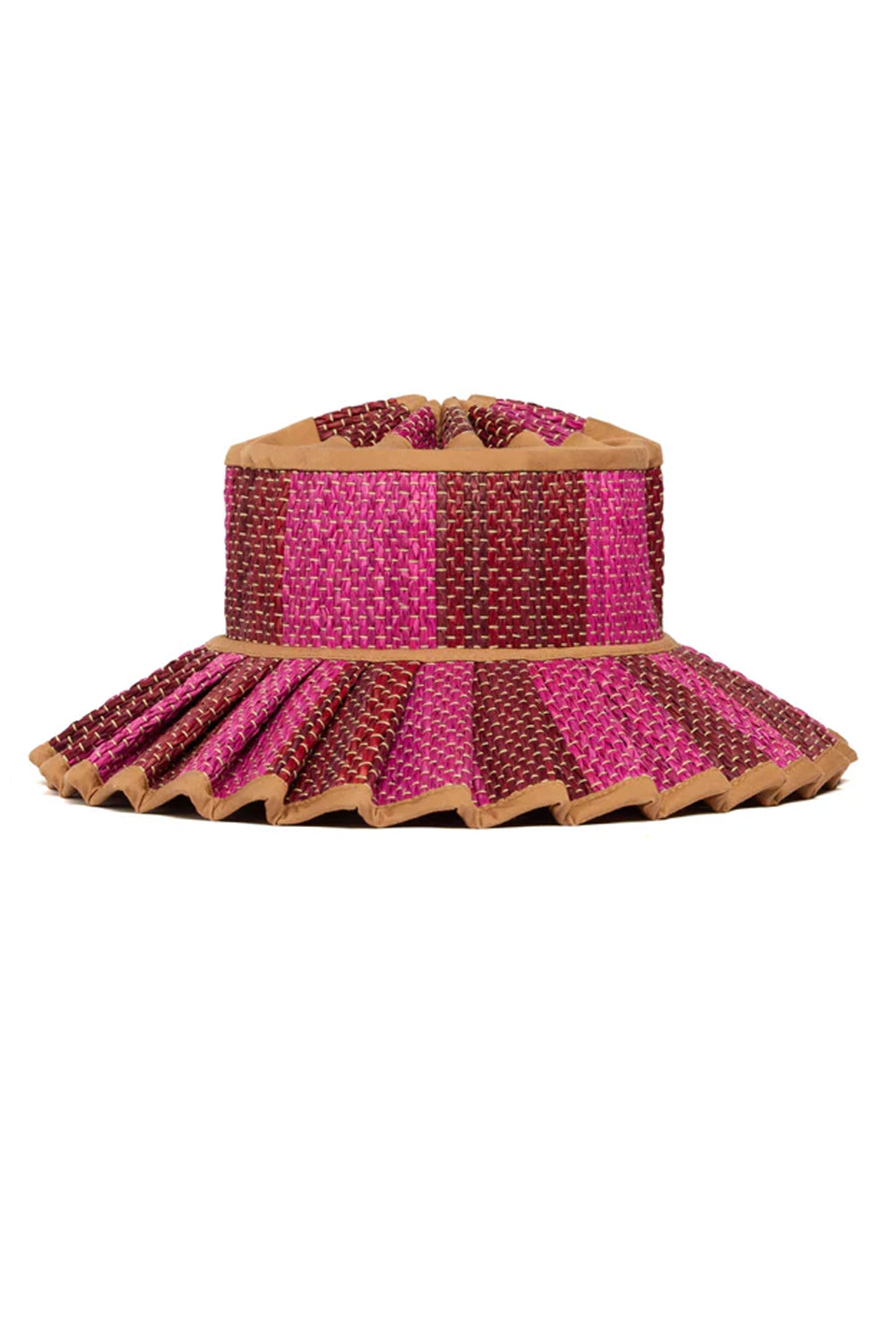 LORNA MURRAY ADULT ISLAND CAPRI HAT - LOVE HEART CARAMEL MIDI