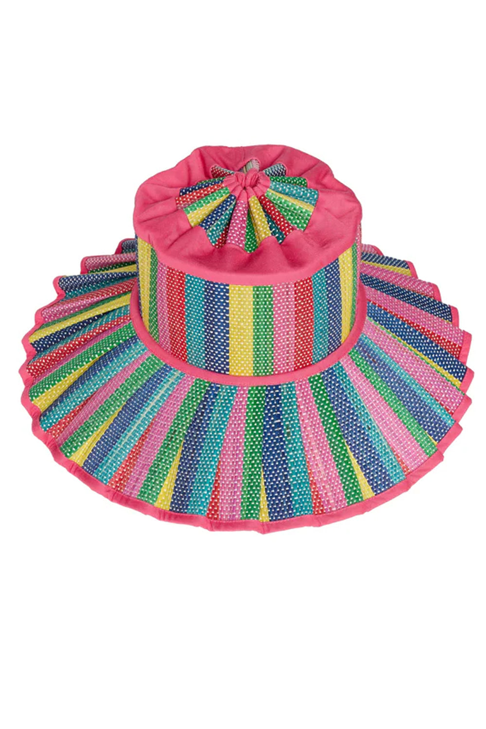 LORNA MURRAY ADULT LUXE CAPRI HAT - RESORT PARTY FUCHSIA MAXI MAXI