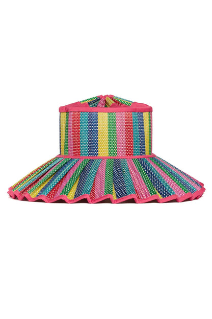 LORNA MURRAY ADULT LUXE CAPRI HAT - RESORT PARTY FUCHSIA MAXI MAXI