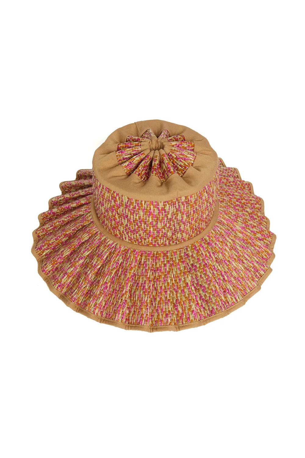 LORNA MURRAY ADULT ISLAND CAPRI HAT MAXI - BOUGAINVILLEA TAN