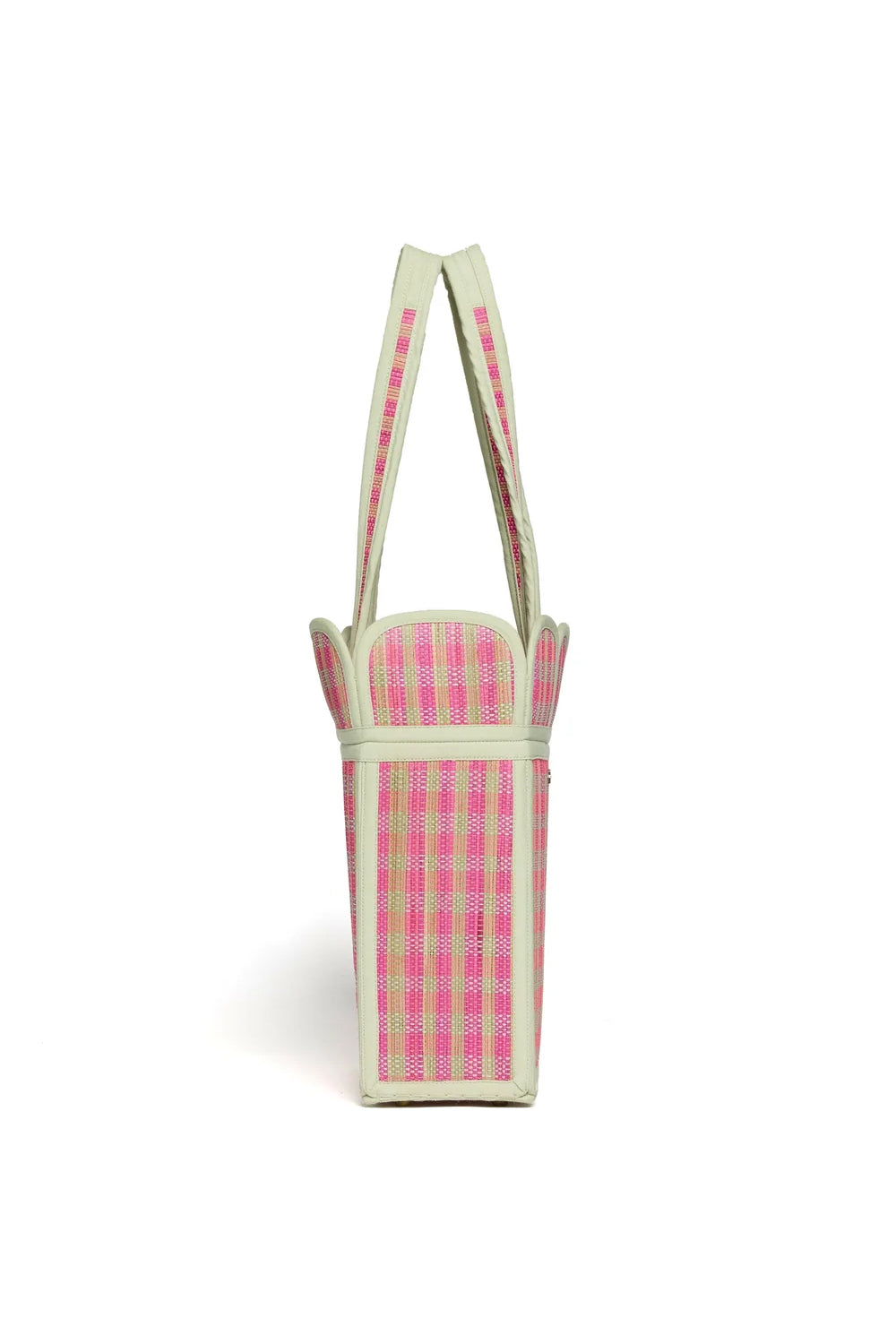 LORNA MURRAY MINTBERRY MINI SCALLOP TOTE BAG