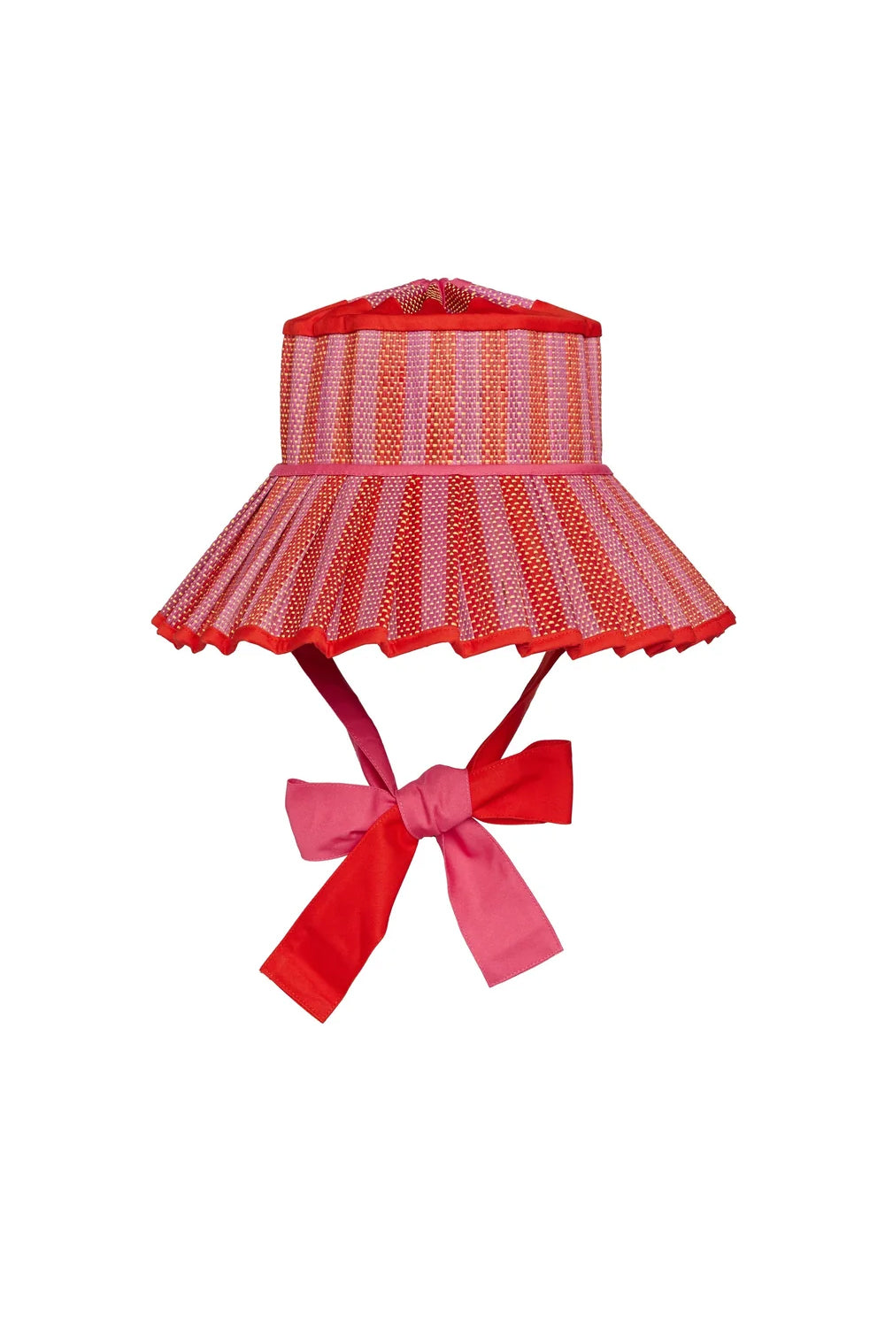 LORNA MURRAY ADULT ISLAND RAVELLO HAT - LOVE HEART TANGERINE