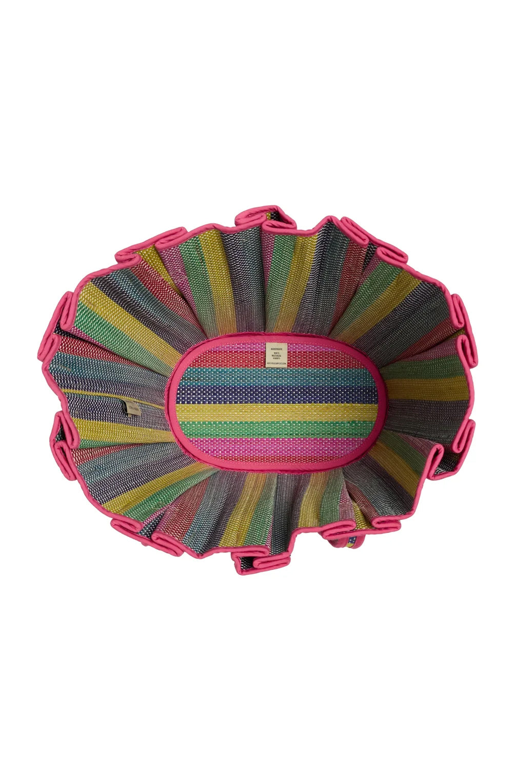 LORNA MURRAY RESORT PARTY FUCHSIA MIDI TROPEZ TOTE BAG