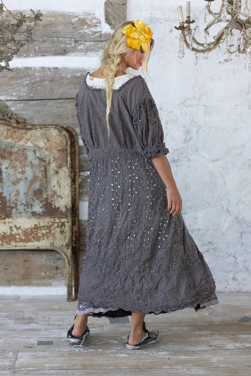 MAGNOLIA PEARL EYELET MAEVRY DRESS 1127 OZZY