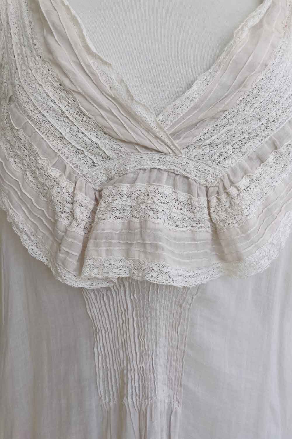 MAGNOLIA PEARL LUZ LACE COLLAR SLIP 112 MOONLIGHT