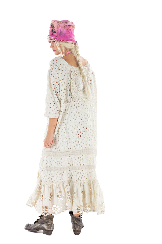 MAGNOLIA PEARL EYELET HARU DRESS 959 MOON