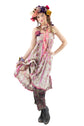 MAGNOLIA PEARL FLORAL STRIPE AMIGAS DRESS 904 BOUGAINVILLEA