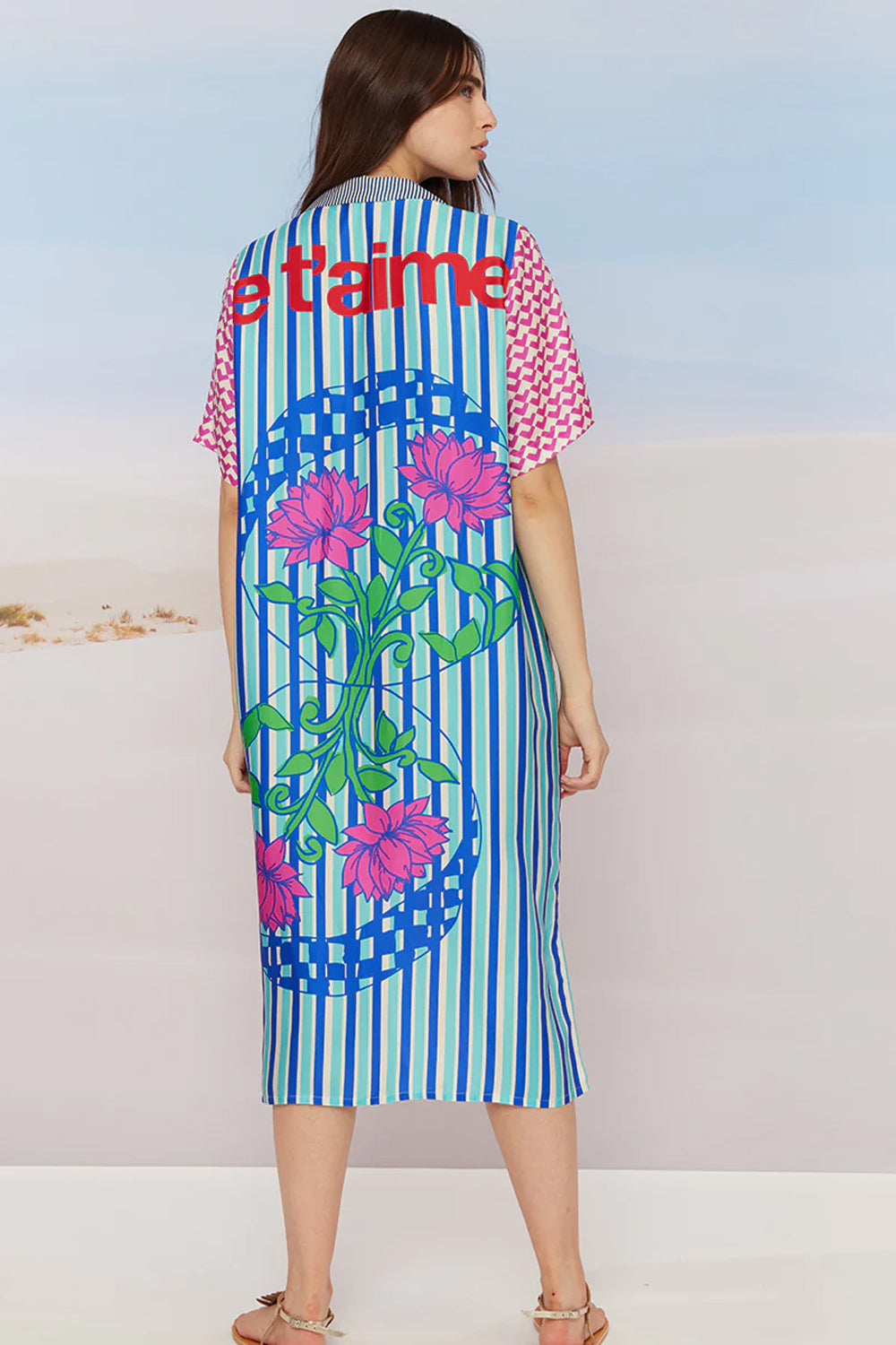 ME369 CHARLOTTE SHIRT DRESS RANGOLI