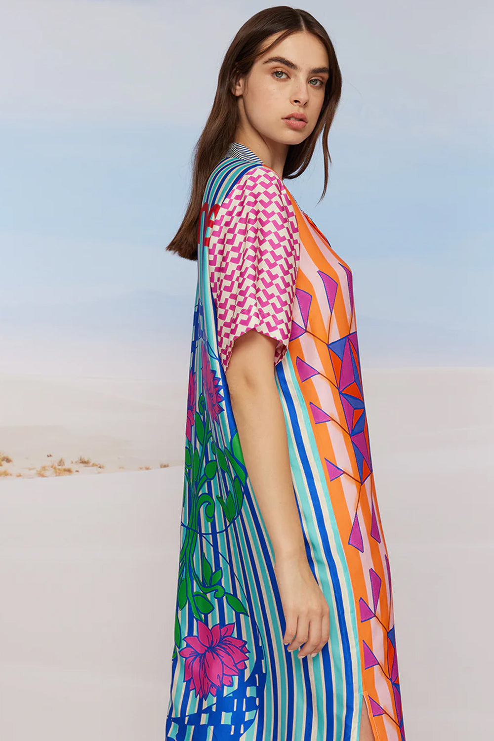 ME369 CHARLOTTE SHIRT DRESS RANGOLI
