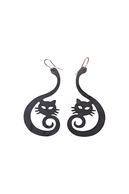 MONICA KREXA CAT RUBBER EARRING