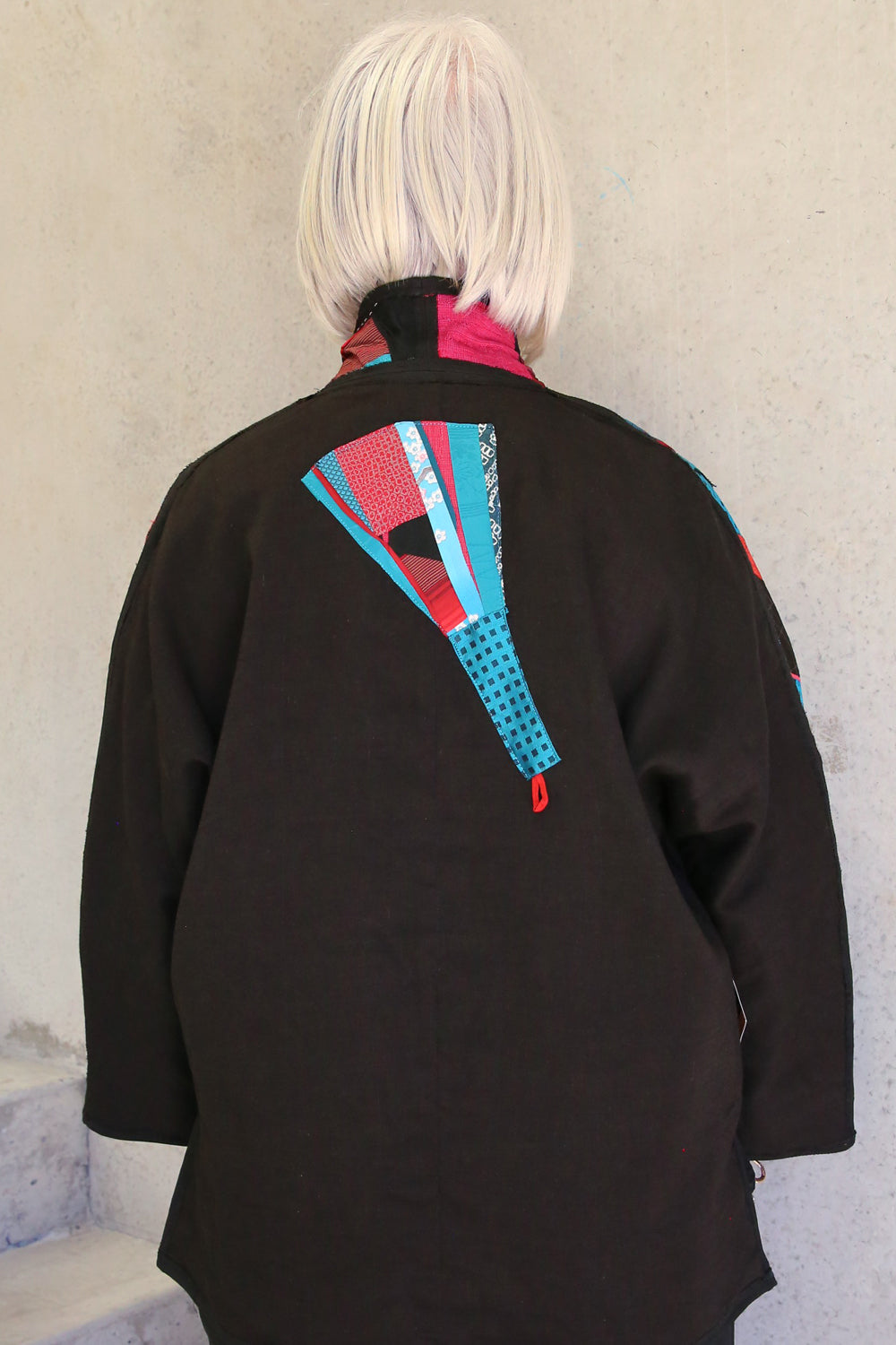 MONIKA FRIEDEL JACKET RED/AQUA